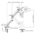 SOPORTE P/ MONITOR ESCRITORIO INTELAID (13-32) - Imagen 28