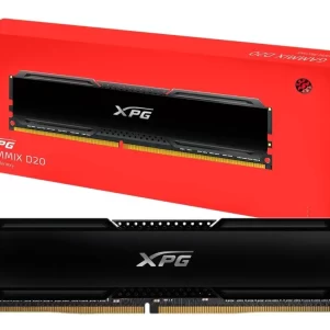 AX4U32008G16A SB10 301x301 - MEMORIA DDR4 8GB ADATA XPG 3200MHZ GAMMIX D10 BLACK