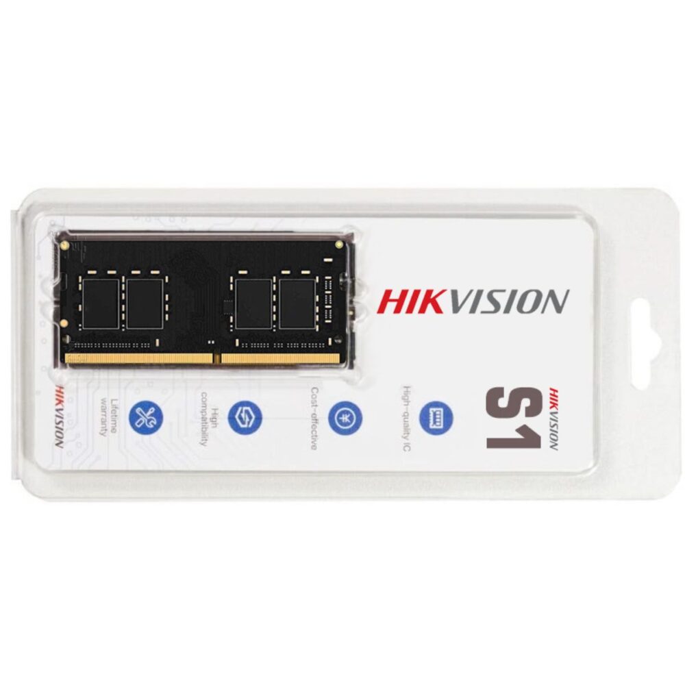 Hikvision S1 4 1000x1000 - MEMORIA SODIMM DDR4 8GB HIKVISION 2666MHZ CL19 BLISTER