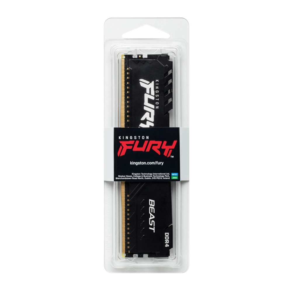 Comeros KINGSTON KF436C18BB16 5 - MEMORIA DDR4 16GB KINGSTON 3600MHZ CL16 FURY BEAST BLACK