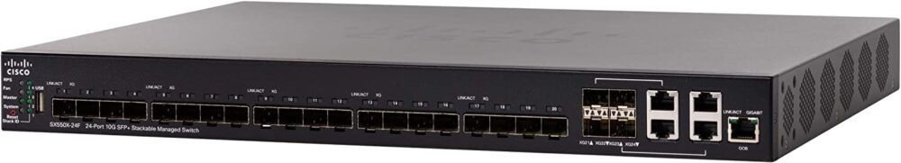 SX550X 24F K9 NA 1000x181 - Switch 24P Cisco SX550X-24F 10G SFP+ Stack + ADM