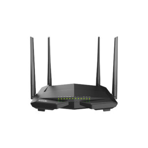 ROUTER 4P+ADSL2 TENDA V12 AC1200 4X5DBI