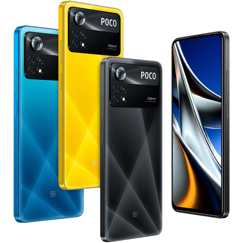  Poco X4 Pro 5G 256GB 8GB Desbloqueado de fábrica (solo GSM   Sin CDMA - no compatible con Verizon/Sprint) Versión global - Azul láser :  Celulares y Accesorios