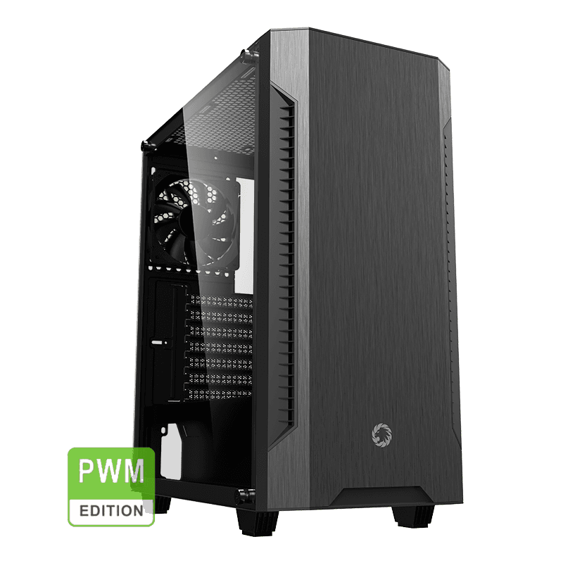 GAMEMAX FORTRESS TG - GABINETE GAMEMAX FORTRESS TG MID-TOWER ATX FAN X 3