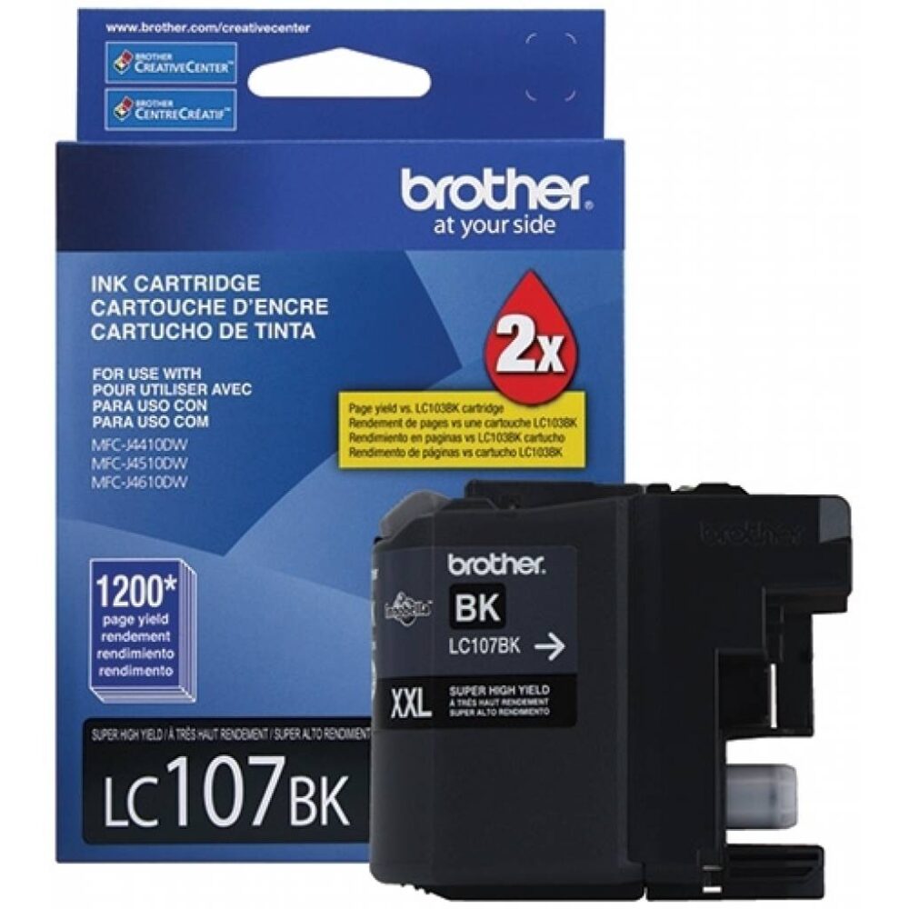 LC 107BK 1000x1000 - CARTUCHO BROTHER LC-107 1,200 PAG (NEGRO)