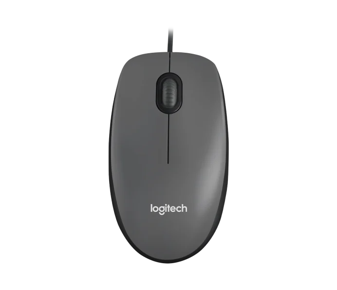 m90 charcoal gallery 1 - MOUSE LOGITECH M90 GREY ( I )