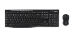 TECLADO +MOUSE LOGITECH MK270 WIRELESS BLACK ( I ) - Imagen 2
