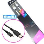 CABLE PRISM MICRO USB FOXBOX 2M NEGRO - Imagen 3