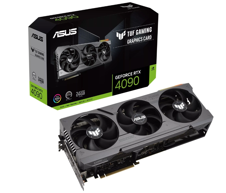 Comeros ASUS TUF RTX4090 24G GAMING 70ac9e - PLACA DE VIDEO 24GB RTX 4090 ASUS TUF GAMING O24G D6X