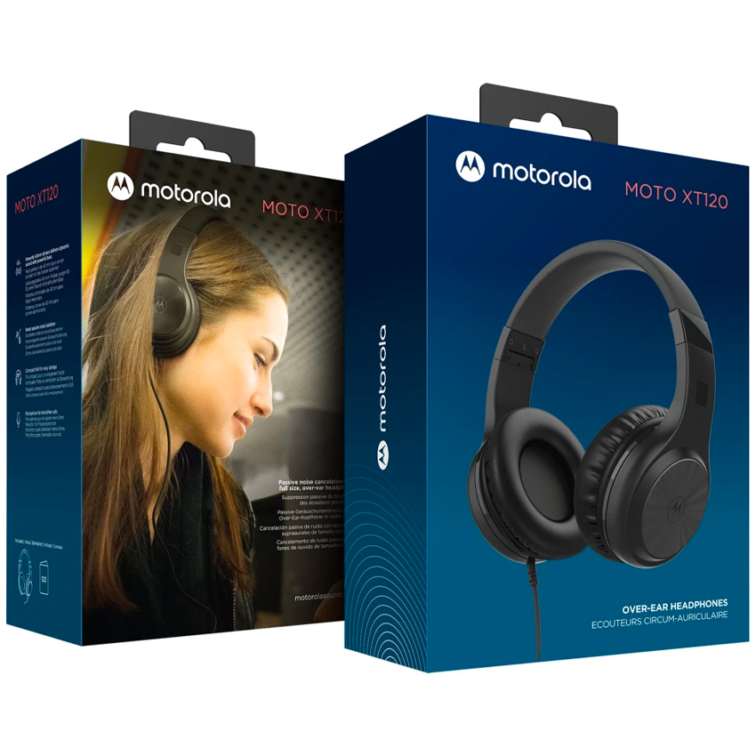 Auricular Motorola Pulse 120 Over-ear Microfono Manos Libres