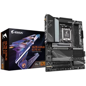 MOTHERBD GIGABYTE AM5 X670 AORUS ELITE AX BOX ATX