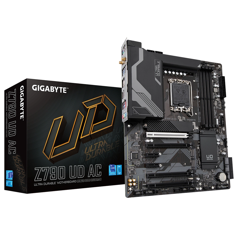 Comeros GIGABYTE Z790UDAC b579b5 - MOTHERBD GIGABYTE S1700 Z790 UD AC BOX ATX