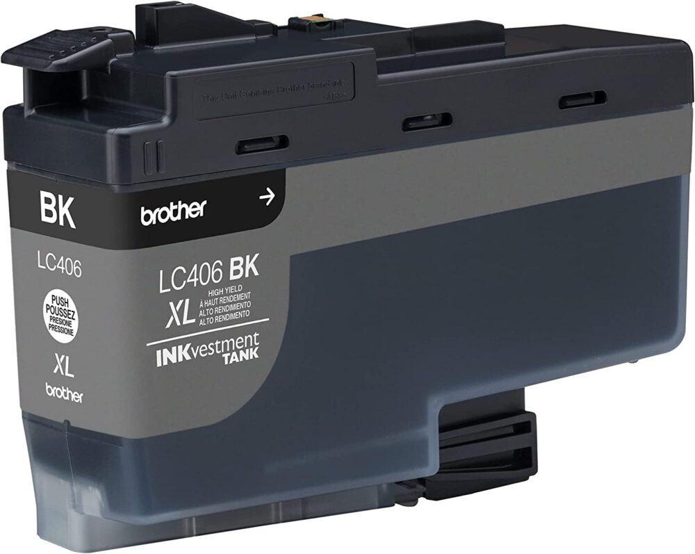 Brother LC406XLBK Cartucho de tinta de alto rendimiento 0  1000x797 - CARTUCHO BROTHER LC-406XL 6000 PAG (NEGRO)