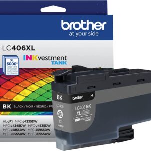 Brother LC406XLBK Cartucho de tinta de alto rendimiento 1 301x301 - CARTUCHO BROTHER LC-406XL 6000 PAG (NEGRO)