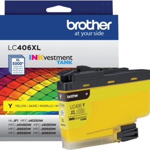 Brother LC406XLY Cartucho de tinta amarillo de alto rendimiento 301x301 - CARTUCHO BROTHER LC-406XL 5000 PAG (AMARILLO)