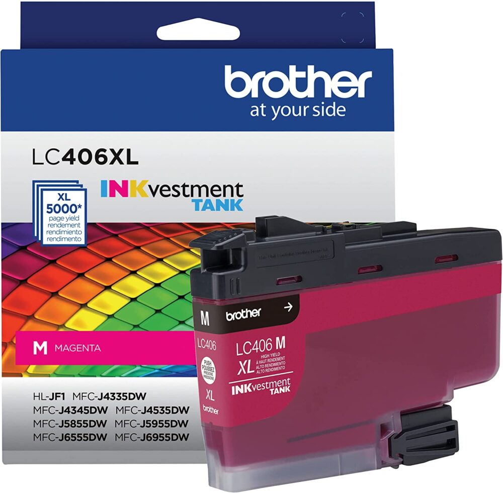 CARTUCHO BROTHER LC-406XL 5,000 PAG (MAGENTA) - Imagen 6