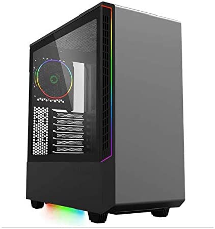 Gamemax Panda T802 - GABINETE GAMEMAX PANDA T802 BLACK 1* FAN ARGB ATX