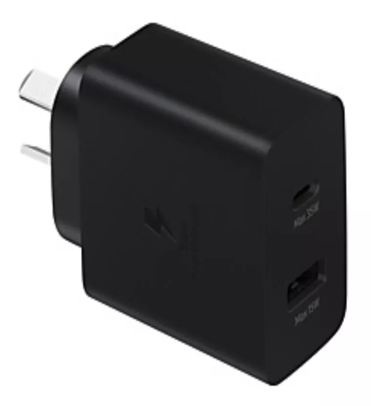 EP TA220NBEGAR - CARGADOR SAMSUNG 35W USB – TYPE C NEGRO ORIGINAL EP-TA220NBEGAR