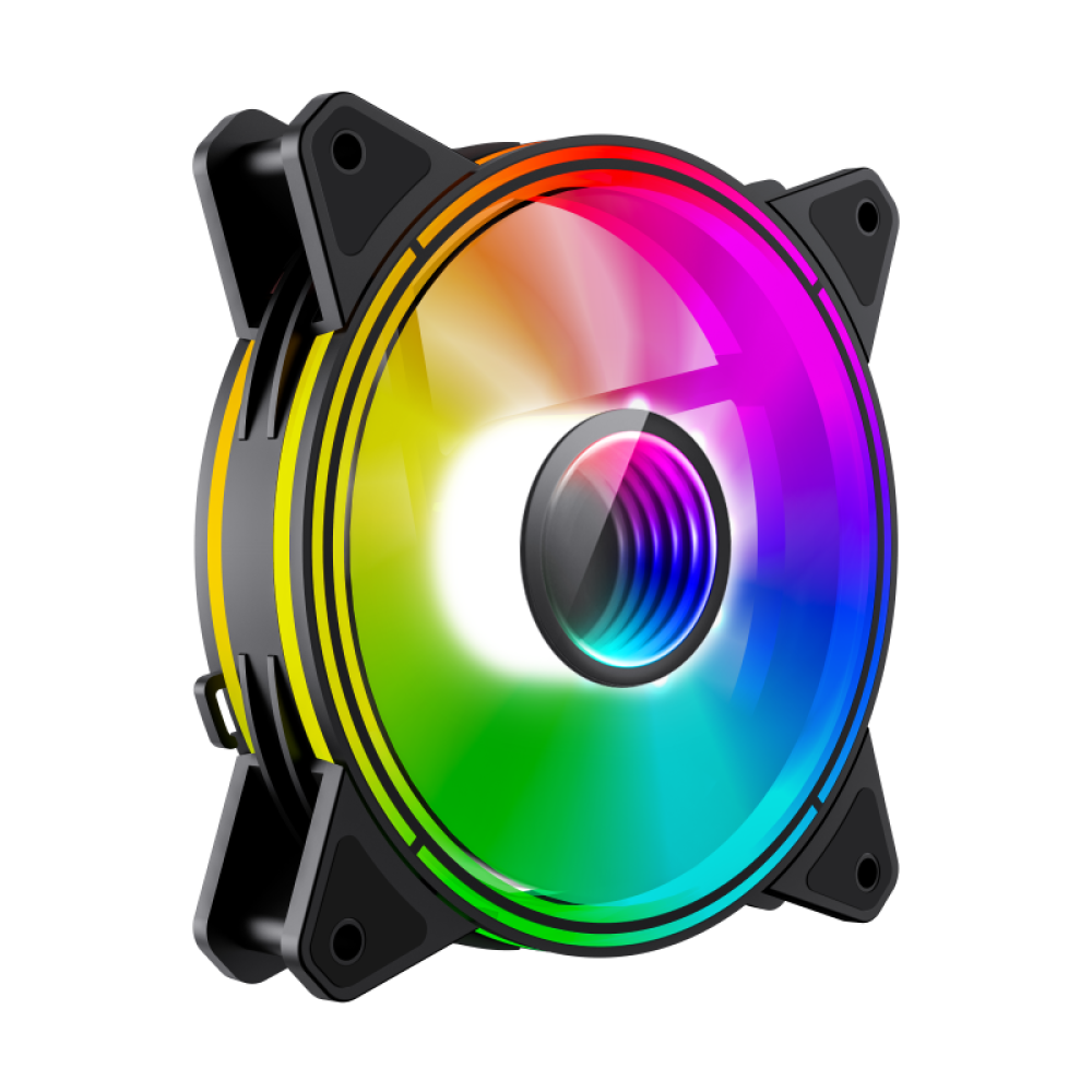 FAN GAMEMAX P/ GABINETE 120MM ARGB FN-12RAINBOW-QI
