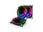 KIT FAN COOLERS GAMEMAX RB300 3 X FANS ARGB 12CM - Imagen 2