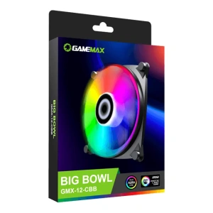 FAN GAMEMAX P/ GABINETE 120MM ARGB