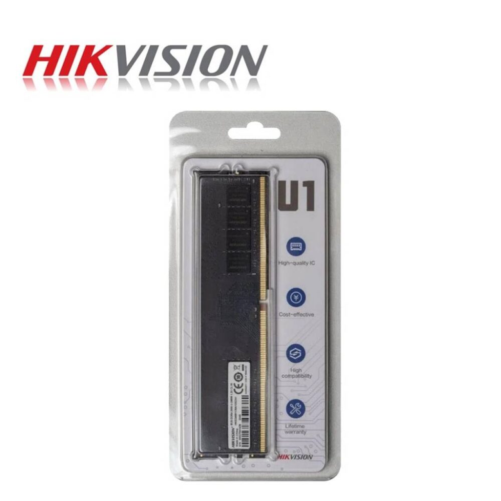 Memoria Hikvision U1 DDR4 16 GB 3200 Mhz 1000x1000 - MEMORIA DDR4 8GB HIKVISION 3200MHZ U1 SINGLE TRAY
