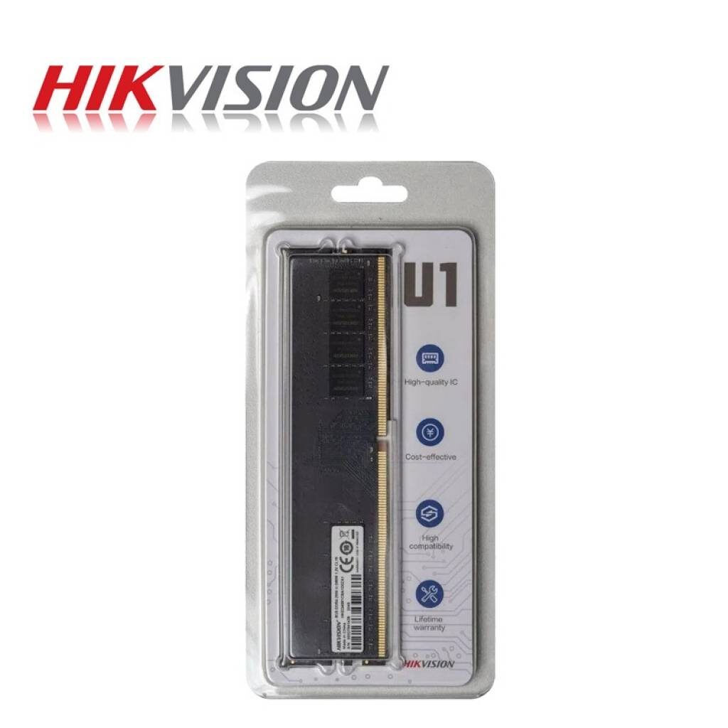 Memoria Hikvision U1 DDR4 16 GB 3200 Mhz 1024x1024 - MEMORIA DDR4 8GB HIKVISION 3200MHZ U1 SINGLE TRAY