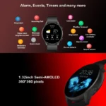 SMART WATCH KIESLECT KR PRO BLACK - Imagen 6