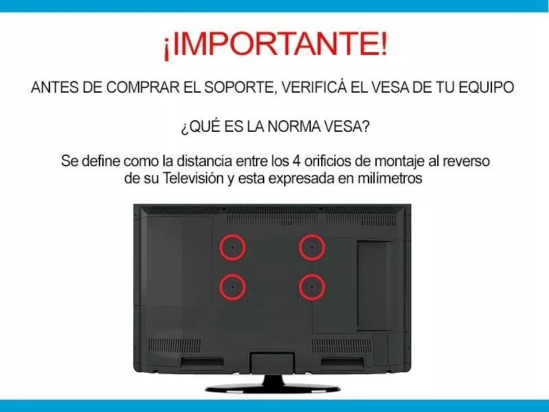 Adaptador Soporte Monitor Sin Vesa 13-27 Tv Led Lcd Gaming
