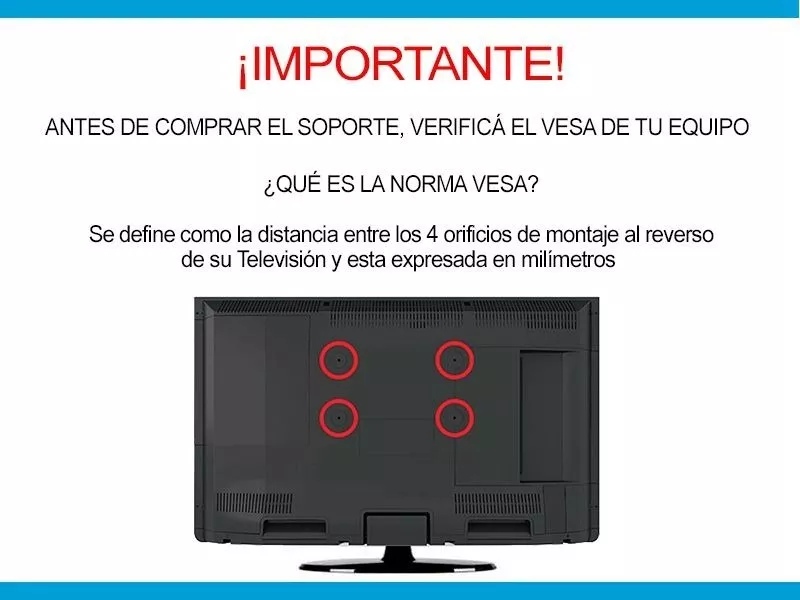 Soporte TV/monitor con brazo articulado 13 a 32 -Mercantil Eléctrico