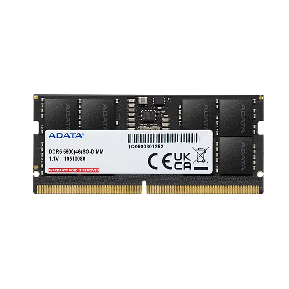 MEMORIA RAM ADATA SODIMM DDR5 16GB 5600MHZ - MEMORIA SODIMM DDR5 16GB ADATA 5600MHZ