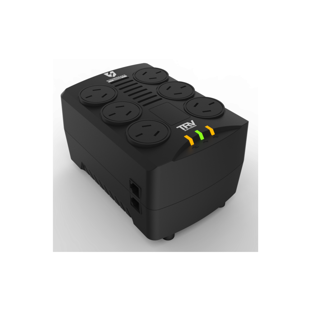 ESTABILIZADOR TRV POWERSAFE AV/USB RJ45/11