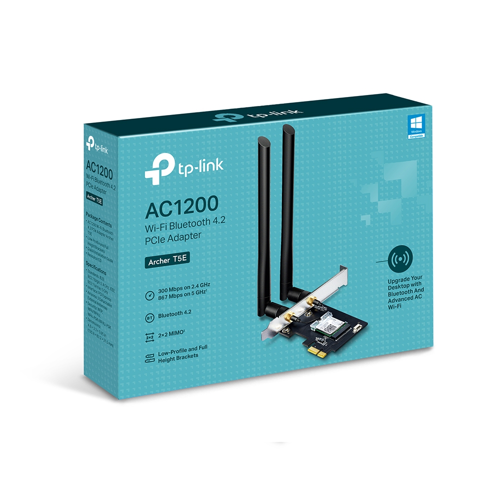 PLACA RED PCI-E TP-LINK ARCHER T5E AC1200 BLUETOOT