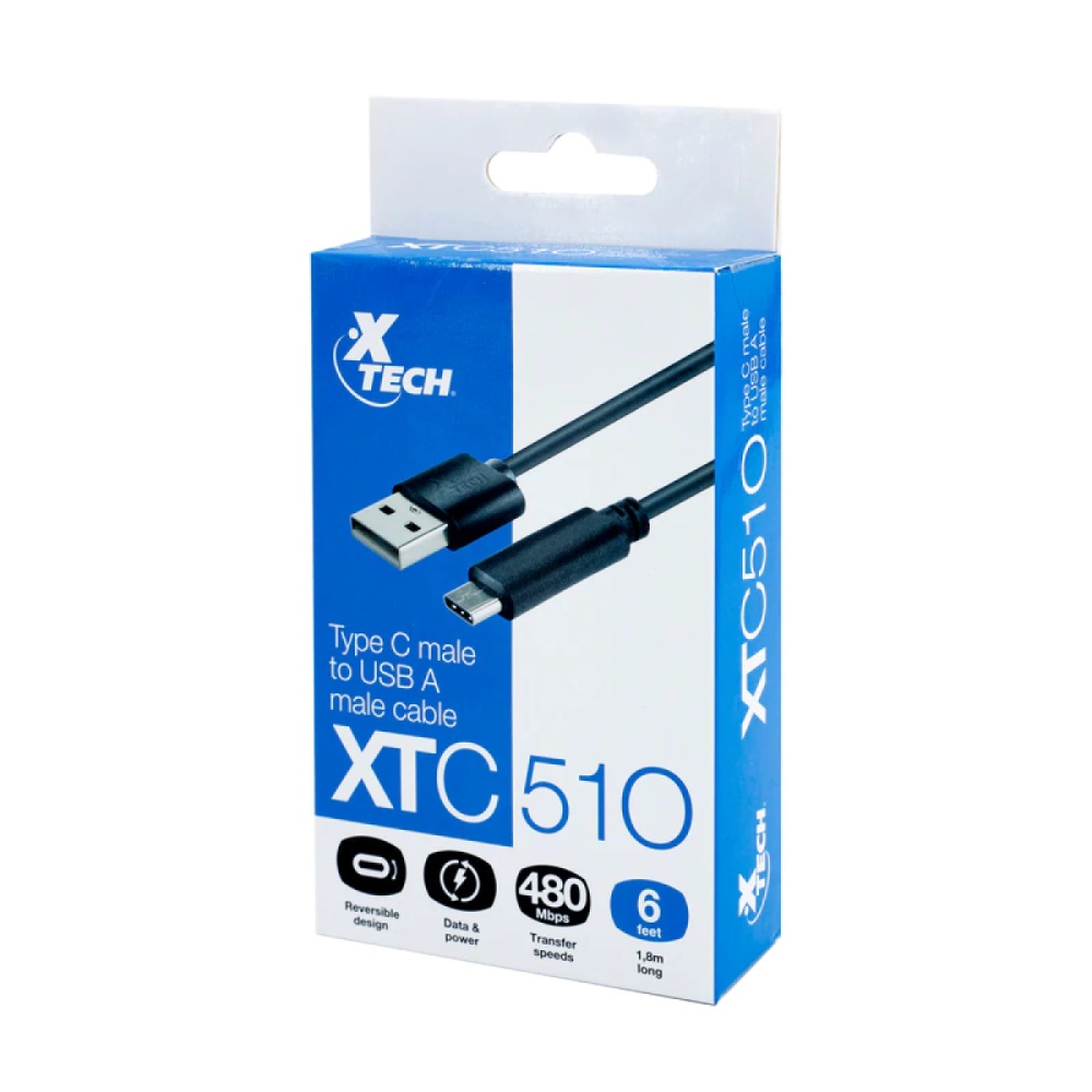 798302162099 2420902 800x 1.jpg 1200x1200.webp 1 1000x1000 - CABLE USB X-TECH C/CONECTOR TIPO-C A USB A MACHO