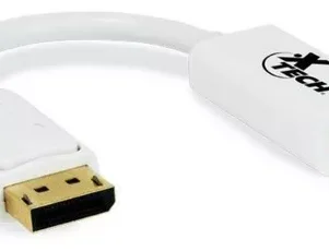 ADAPTADOR X-TECH C/CONEC DISPLAYTORT A HDMI HEMBRA XTC-358