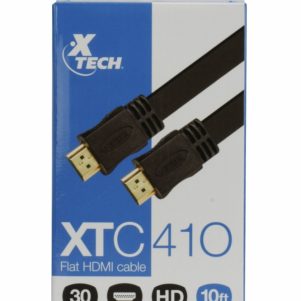 C XTECH XTC 410 2 301x301 - CABLE HDMI X-TECH C/CONEC MACHO A HDMI MACHO 7.6M