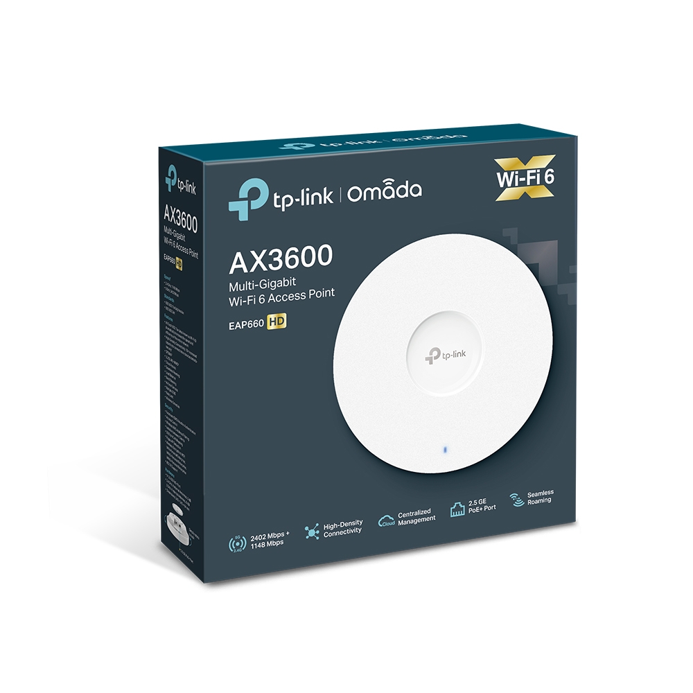 ACCESS POINT TP-LINK EAP660 HD WIFI 6 AX3600