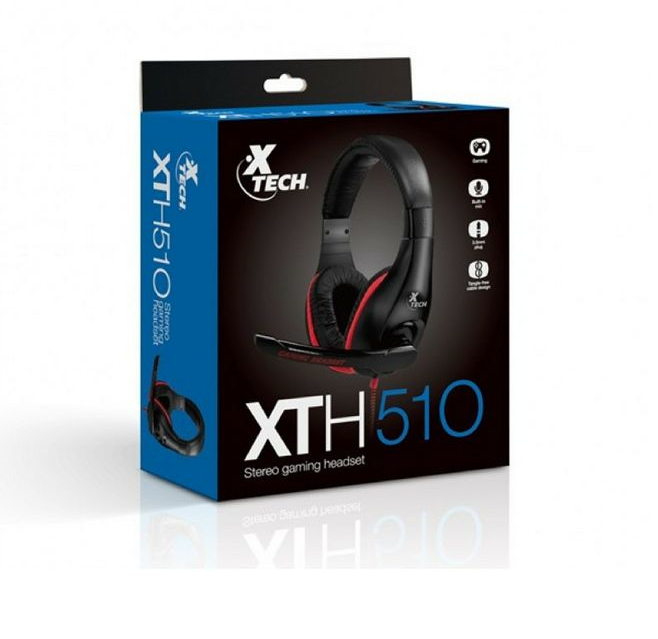 XTH 510 - AURICULAR + MICROFONO X-TECH OMINOUS GAMING ESTÉREO