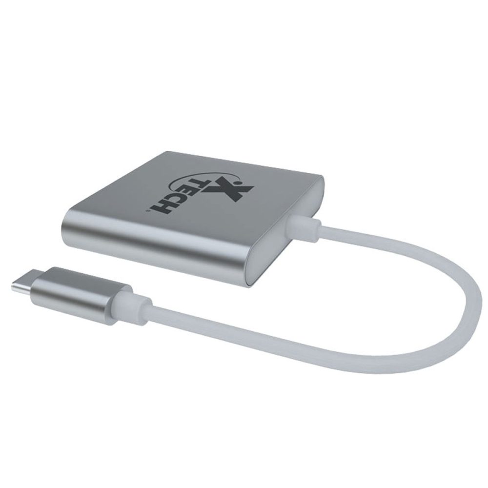 Xtech Adapt tipo C a USB HDMI USB C XTC565 2 1000x1000 - ADAPTADOR X-TECH MULTIPUERTO TIPO-C 3 EN 1
