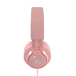 AURICULAR + MICROFONO X-TECH CUTIE ROSADO C/CABLE - Imagen 2