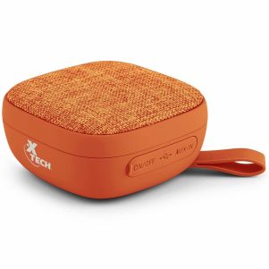 comeros XTECH XTS 600OR 1 301x301 - PARLANTE MINI X-TECH PORTATIL NARANJA C/BLUETOOTH