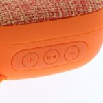 PARLANTE MINI X-TECH PORTATIL NARANJA C/BLUETOOTH - Imagen 2