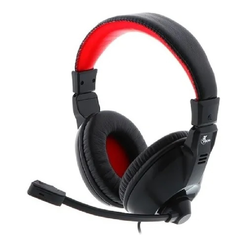 Auriculares Con Microfono X-Tech Voracis Gaming Pc Estereo Negro