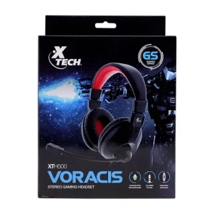 xtech auricular xth500 voracis 02 301x301 - AURICULAR + MIC X-TECH VORACIS GAMING PC ESTEREO