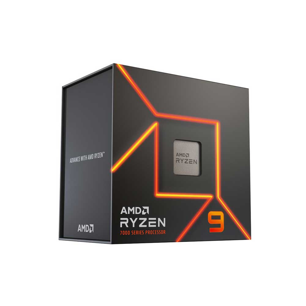 MICRO PROCESADOR AMD RYZEN 9 7900X AM5 170W 64MB SIN COOLER