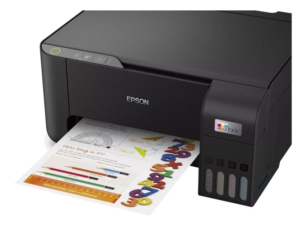 Impresora a color multifuncion Epson EcoTank L3210 negra 220V 1 F 1000x739 - IMPRESORA EPSON MULTIFUNCION L3210 SISTEMA CONTINUO USB