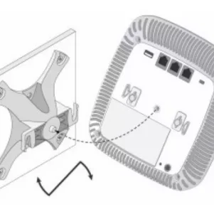 JW047A O 301x301 - Kit de montaje Aruba AP-220-MNT-W1W HPE