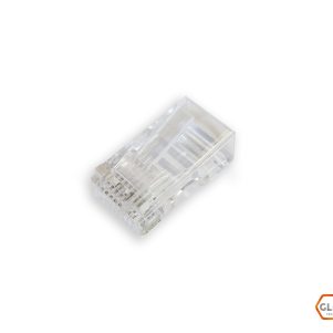 NT2001RJ45C6 45 301x301 - PLUG RJ45 GLC CAT.6 x100 UNID