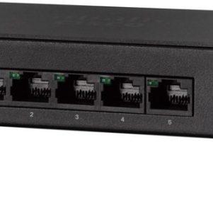 CISCO SF110D 05 NA 301x301 - Switch Cisco Small Business 110 – 5 Puertos – Fast Ethernet – No Gestionado  SF110D-05-NA