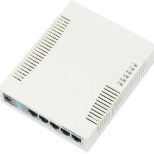 CSS106 5G 1S image1 301x301 - Switch MikroTik Gigabit Ethernet RB260GS, 5 Puertos 10/100/1000Mbps (1x PoE) + 1 Puerto SFP SKU: CSS106-5G-1S